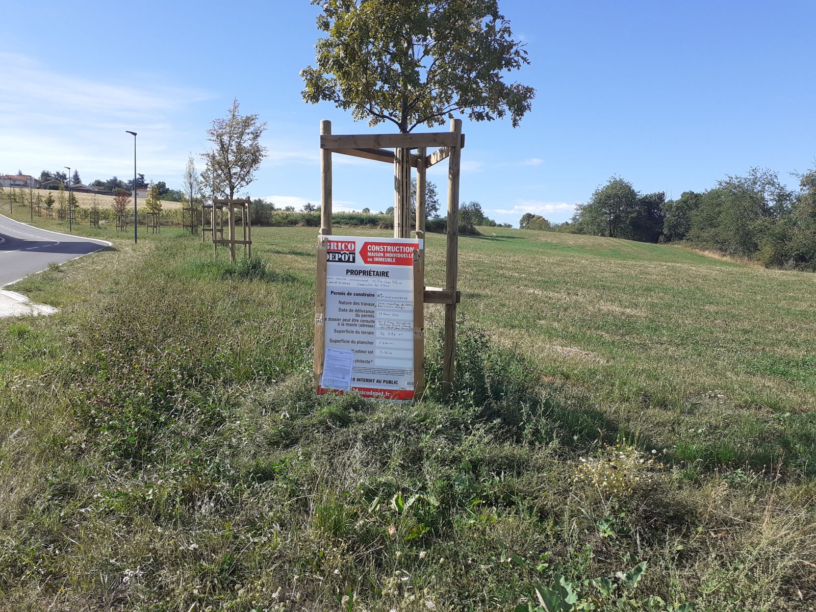 Terrain pour le projet maraîchage - Saint Jean Bonnefonds